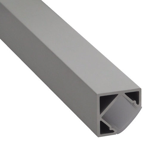 SUCI-19x19 Hliníková lišta pro LED pásek vnitřní rohová, včetně PC difuzoru B