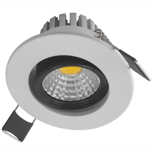 RW-R68-3W LED Výklopné podhledové svítidlo kruhové, teplá bílá