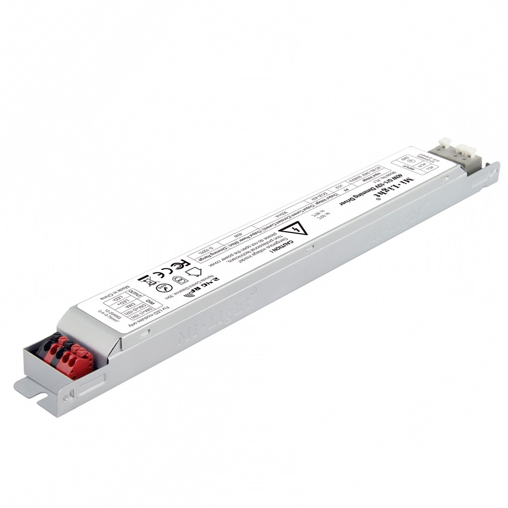 MiBoxer (Mi-Light) PL1 DC30-40V-40W-IP20 Proudový napájecí zdroj stmívatelný 0 až 10V, RF