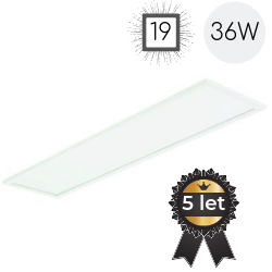 PAHA-300x1200-36W CoreLine panel Philips obdélníkový, 4000K, UGR <19