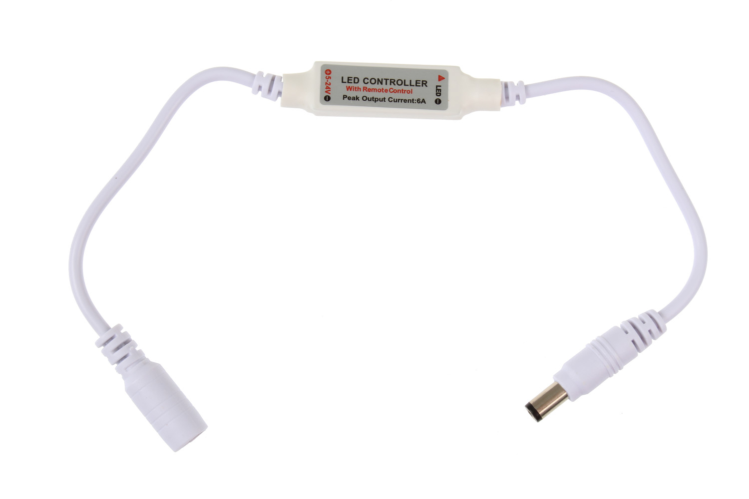 LED ovladač RF Mini 1CH, 5-24V/6A, dálkové ovládání