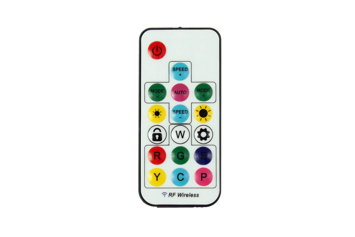 LED ovladač digitální RF DG17 pro adresovatelné pásky 6A max. 2048px max. 25m