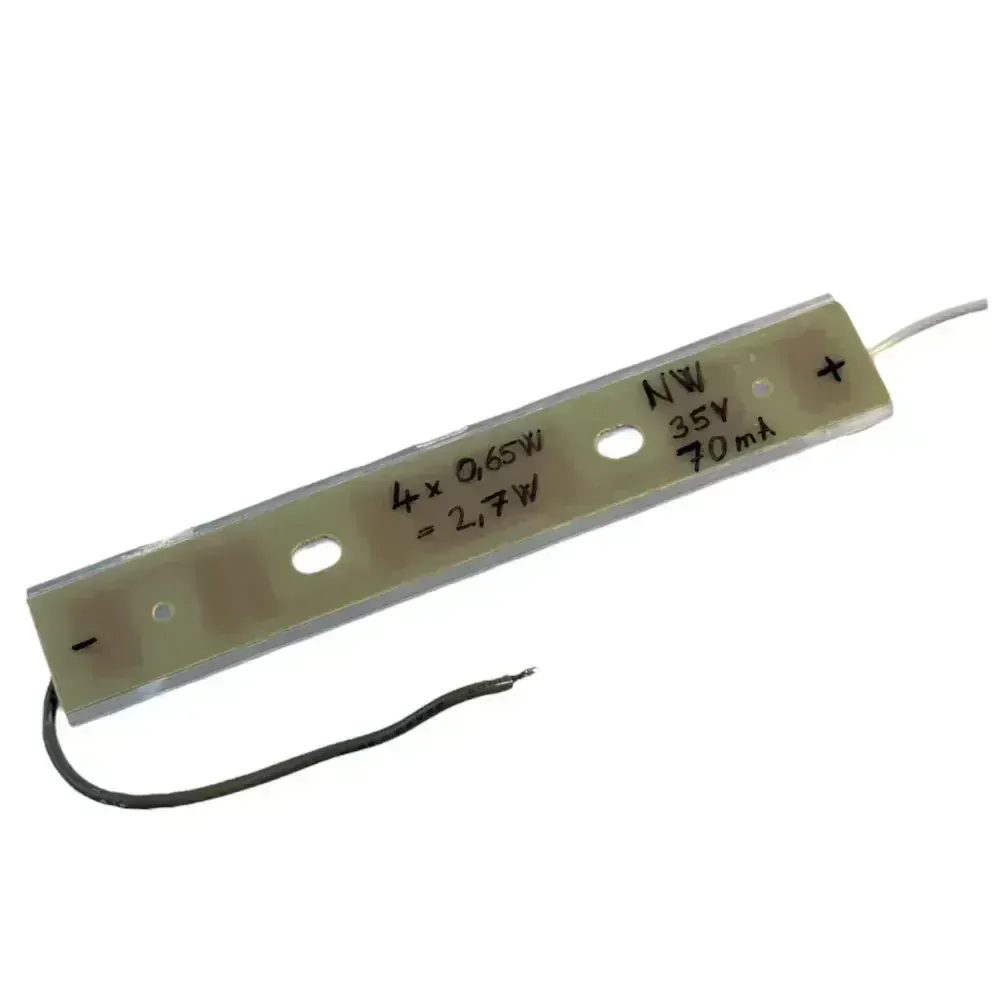 Náhradní díl - LED modul 2,7W (4x0,65W) / 70mA / 35V