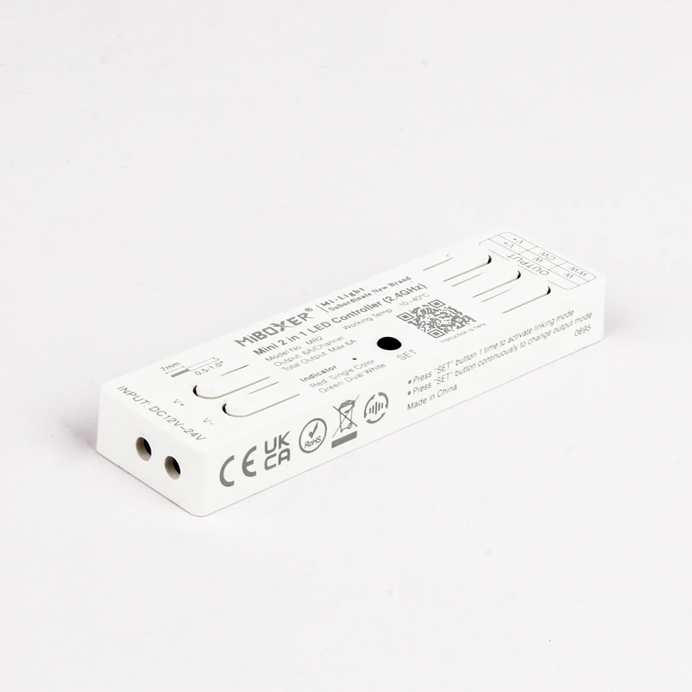MiBoxer (Mi-Light) MR2 2v1 pro bílé a CCT pásky | 12V-24V | 6A