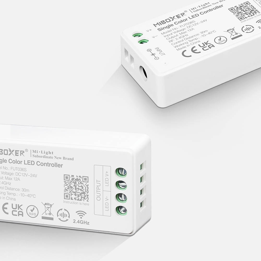 MiBoxer (Mi-Light) FUT036S Regulátor DIM LED pásků DC12-24V/12A (144-288W)
