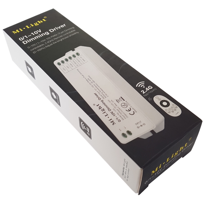 MiBoxer (Mi-Light) LS4 LED stmívač RF/0-10V/push 12A