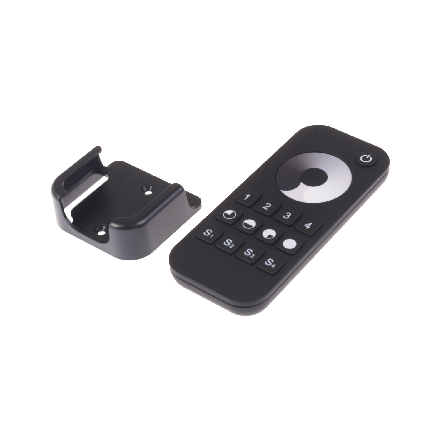 Ovladač dimLED RF DIM, OVM 4KRM, 4 kanály, 4x paměť - černý