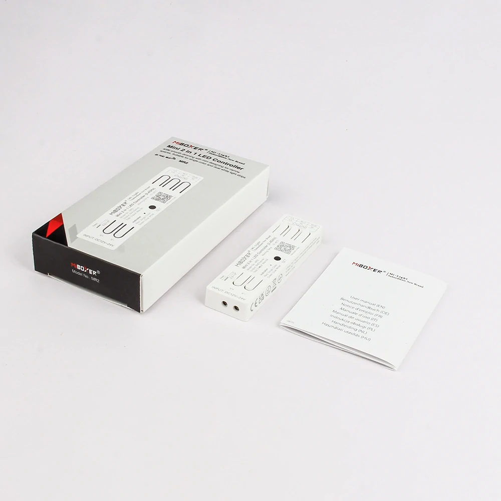 MiBoxer (Mi-Light) MR2 2v1 pro bílé a CCT pásky | 12V-24V | 6A
