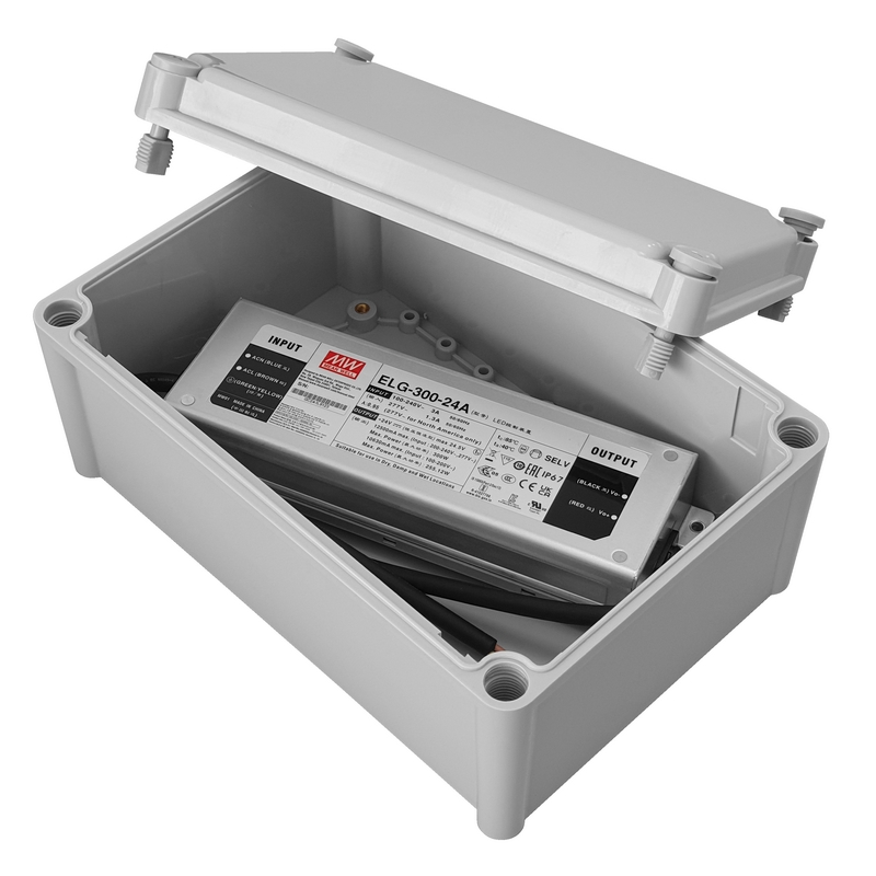 Instalační krabice 07 195x280x86 (pro zdroj HLG-600H-24A a menší)