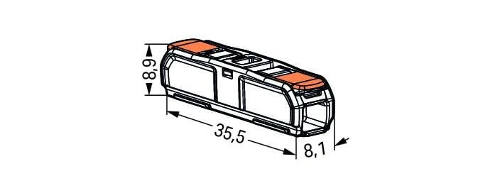 WAGO svorka COMPACT 2 INLINE