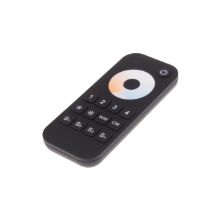 Ovladač dimLED RF CCT, OVM CCT 4KRM, 4 kanály, 4x paměť - černý