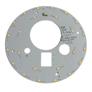 Náhradní díl - LED modul 12W (24x0,5W) / 600mA / 20V