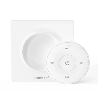 MiBoxer (Mi-Light) K2 nástěnný ovladač pro jednobarevné a CCT pásky, bílý
