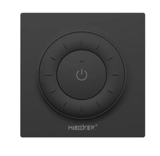 MiBoxer (Mi-Light) K3 nástěnný ovladač pro jednobarevné a CCT pásky, černý