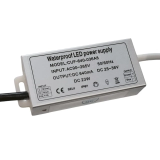 Proudový zdroj 23W / 640mA / 25-36V / (16-23W)