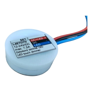 DCT03 - L4ETD7 Vypínač/Stmívač LED pásků do skříňky pro skrytou instalaci dotykový